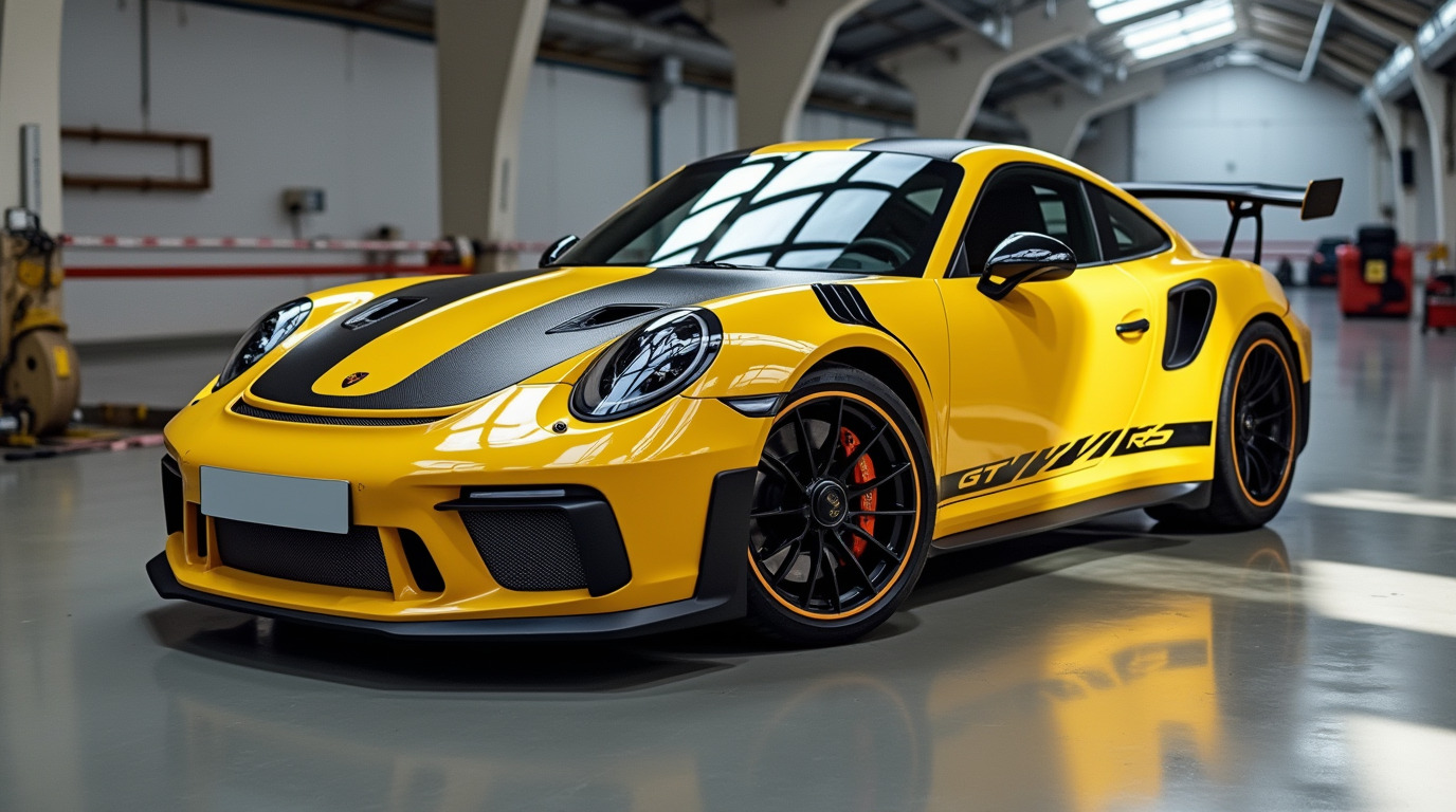 Porsche 911 GT3 RS 992 3D Model Low-poly 3D model_2