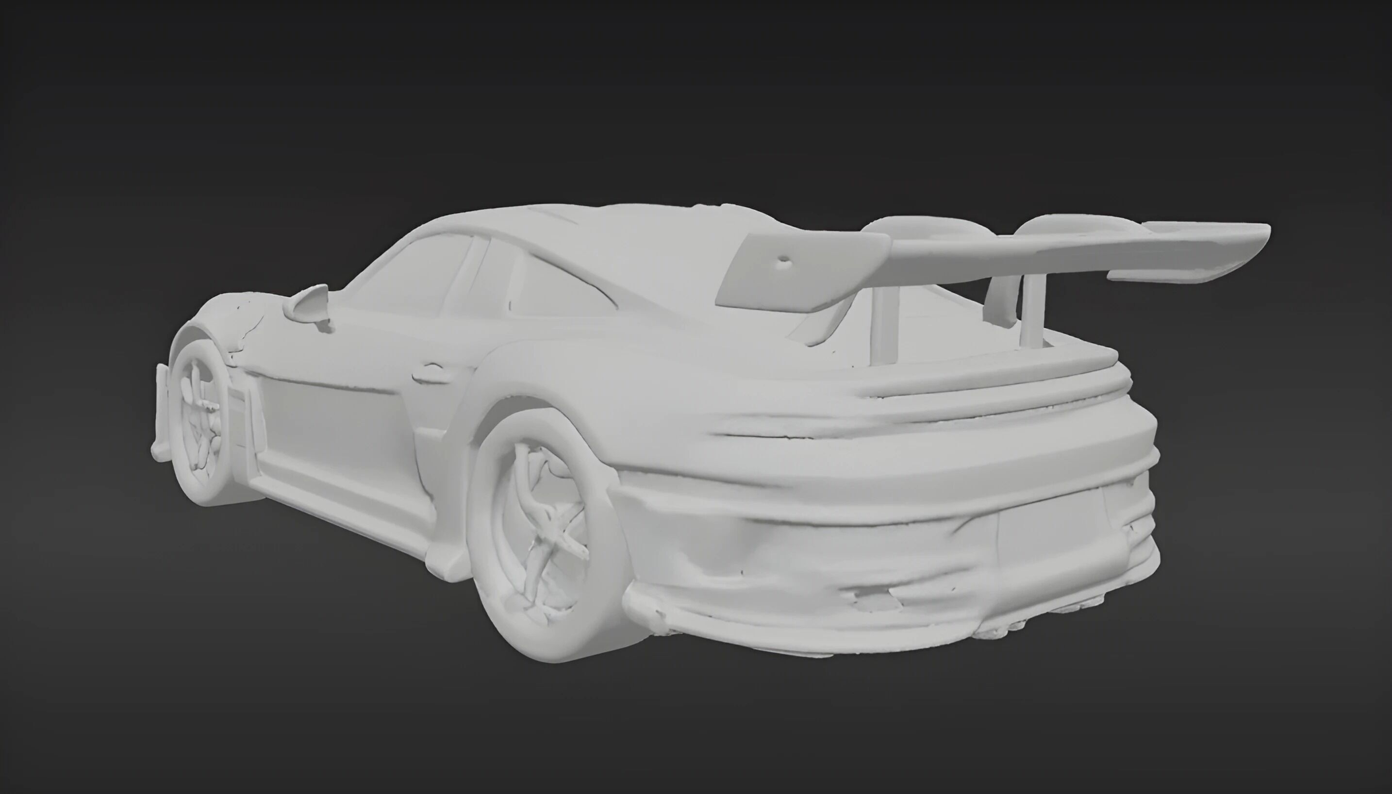 Porsche 911 GT3 RS 992 3D Model Low-poly 3D model_4