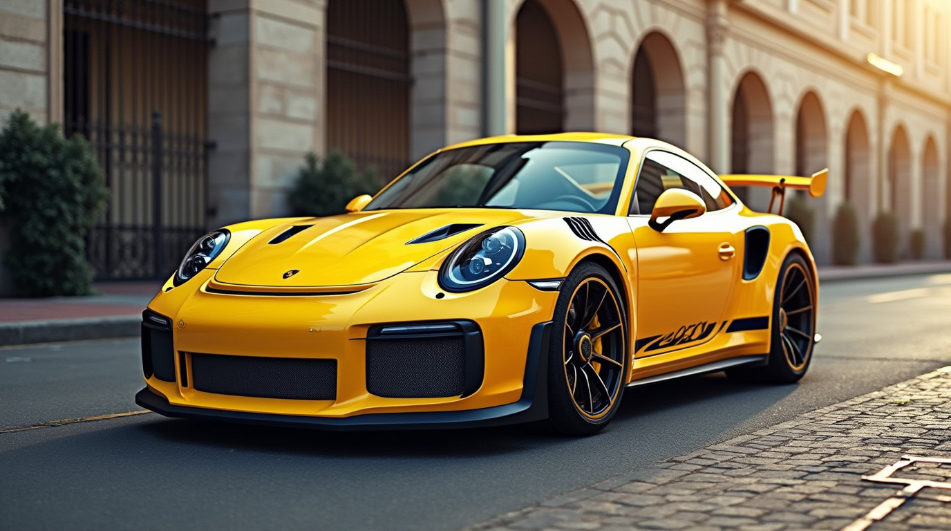 Porsche 911 GT3 RS 992 3D Model Low-poly 3D model_1