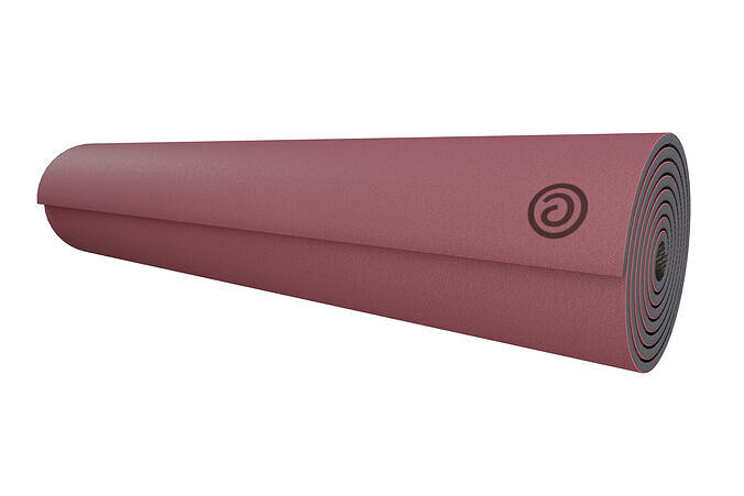  Professional Rolled Yoga Mat 3D model