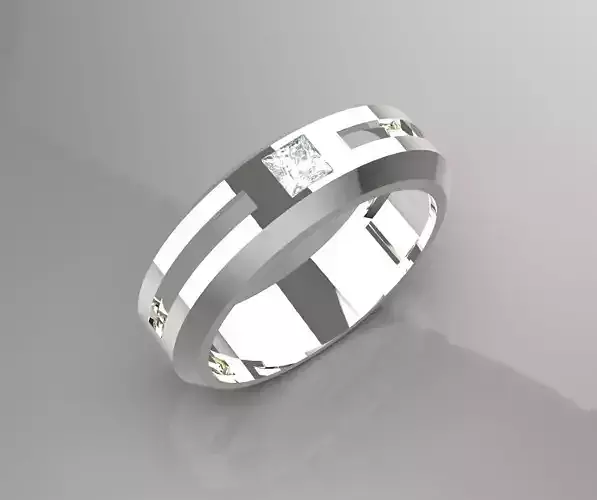 man diamond ring mr0179
