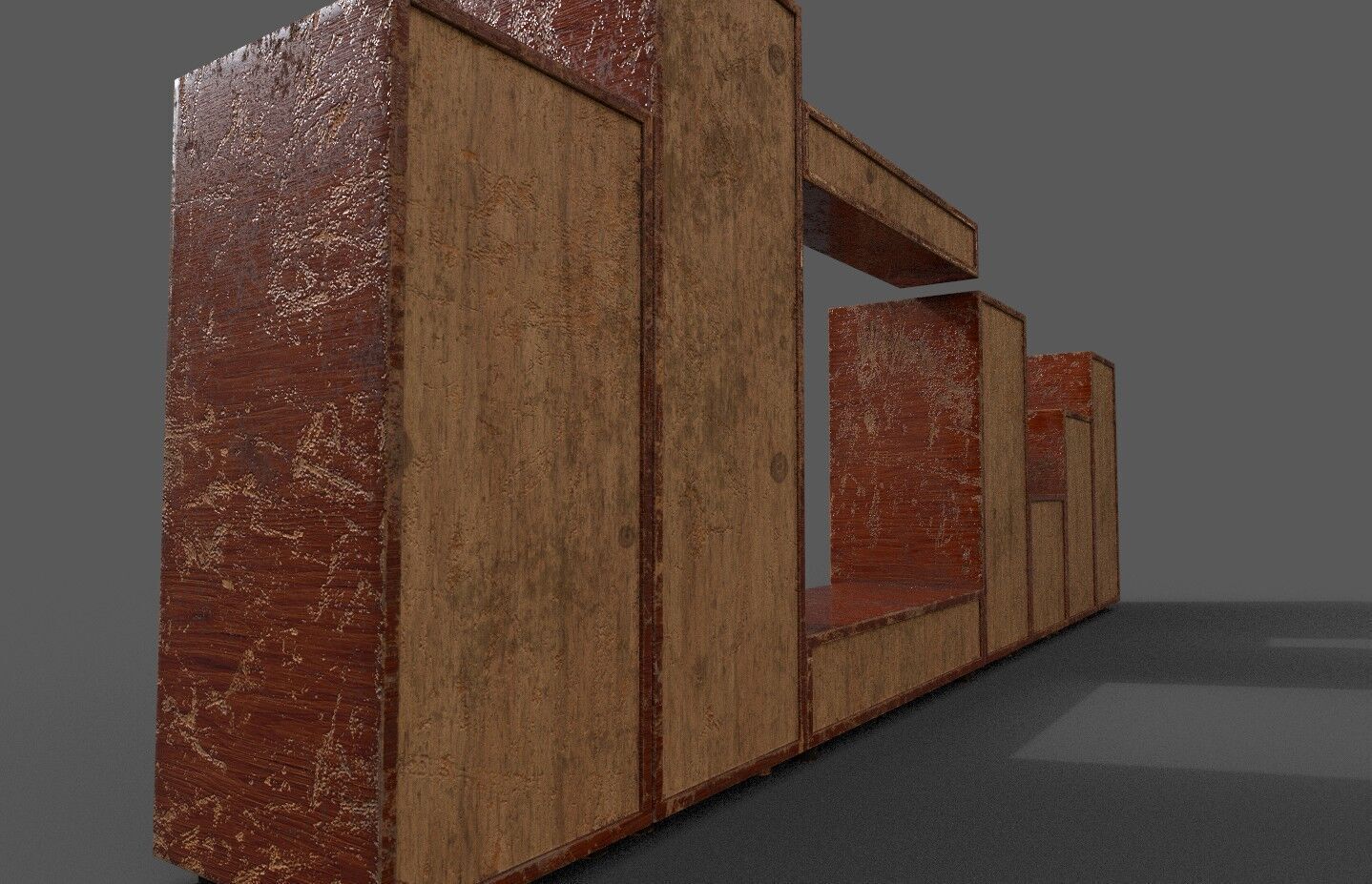 Pack 2 Sets Modern Furniture 3D Model Low-poly 3D model_9