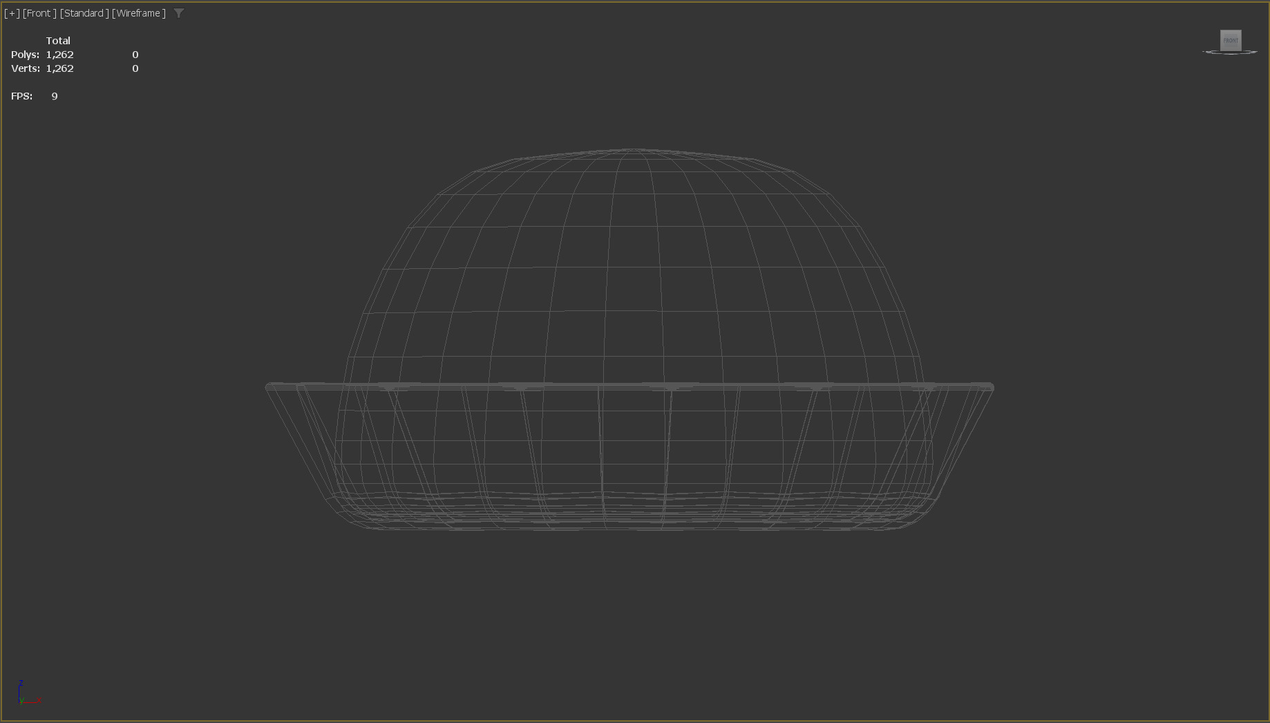 Stylized Low-Poly Daifuku Mochi Low-poly 3D model_13