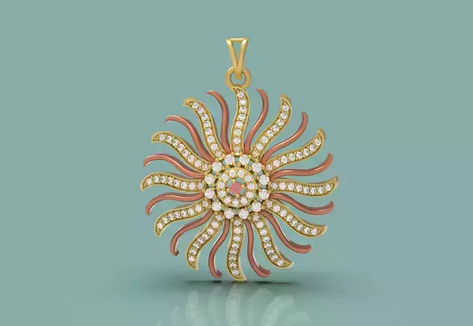 Sun Pendant - 0109