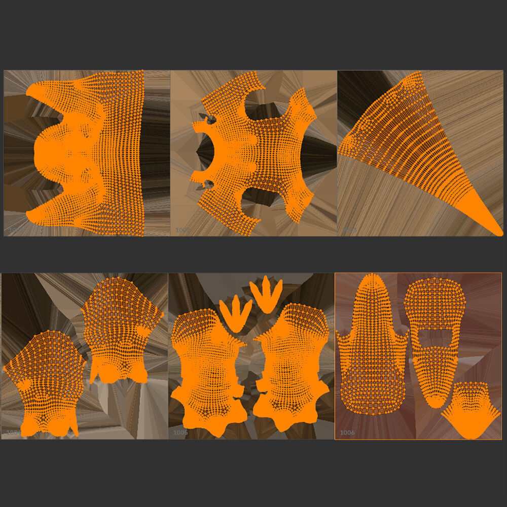 Accurate - Tyrannosaurus rex RIG Low-poly 3D model_26