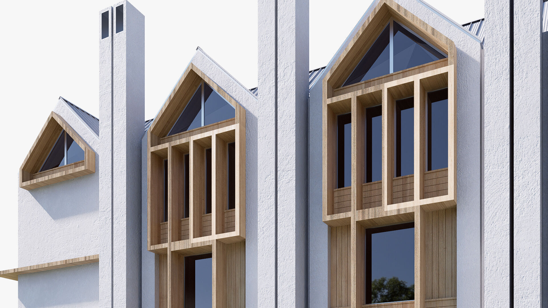 college library Low-poly 3D model_11