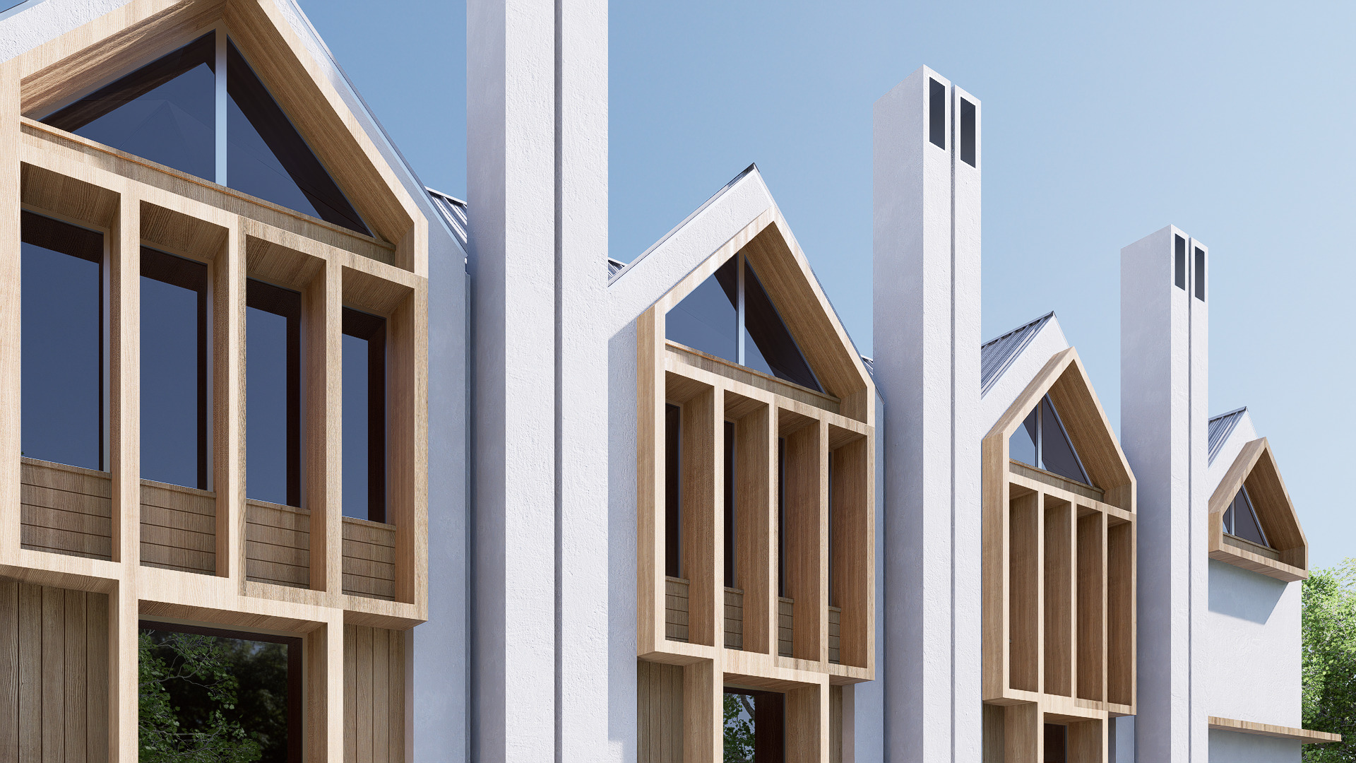 college library Low-poly 3D model_3