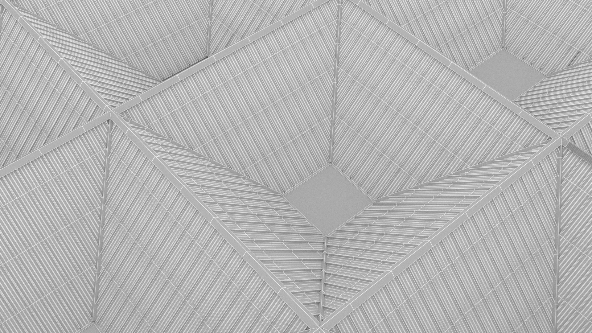 college library Low-poly 3D model_19