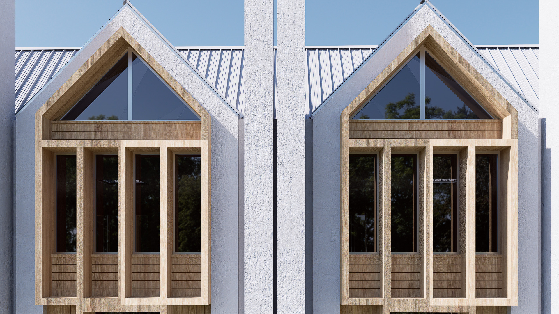 college library Low-poly 3D model_7