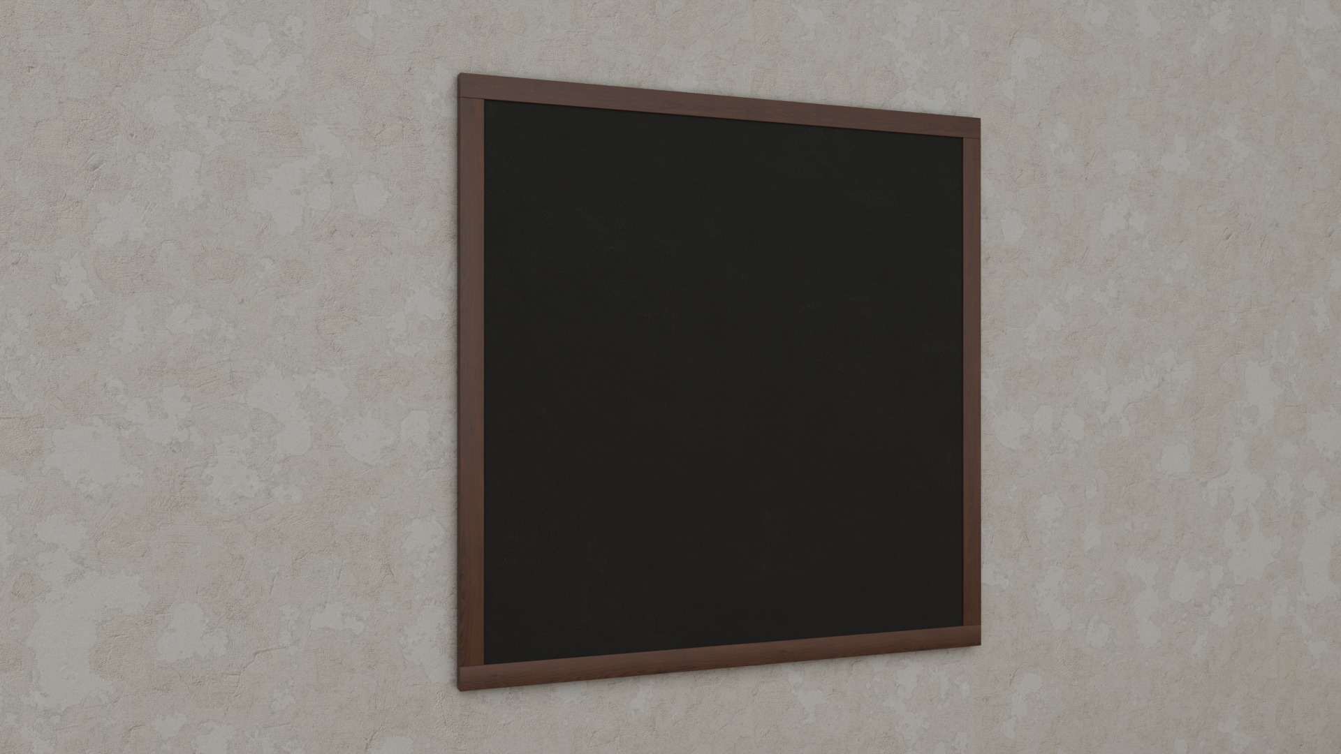 Wall-Mounted Blackboard - Standard Style Set 3D Model Collection_7
