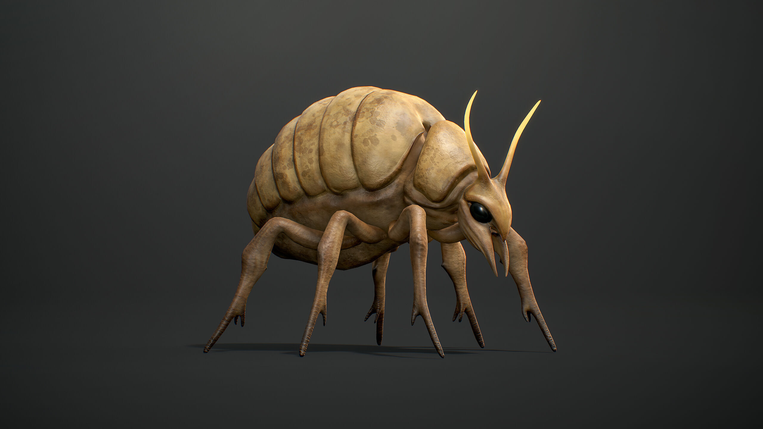 Beetles Fantasy1 Pack - Game Ready Low-poly 3D model_16