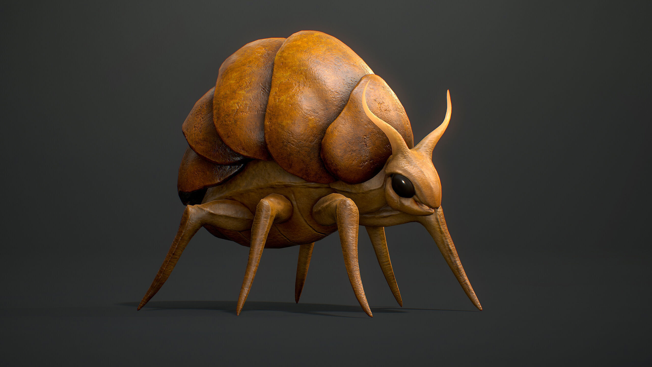 Beetles Fantasy1 Pack - Game Ready Low-poly 3D model_21