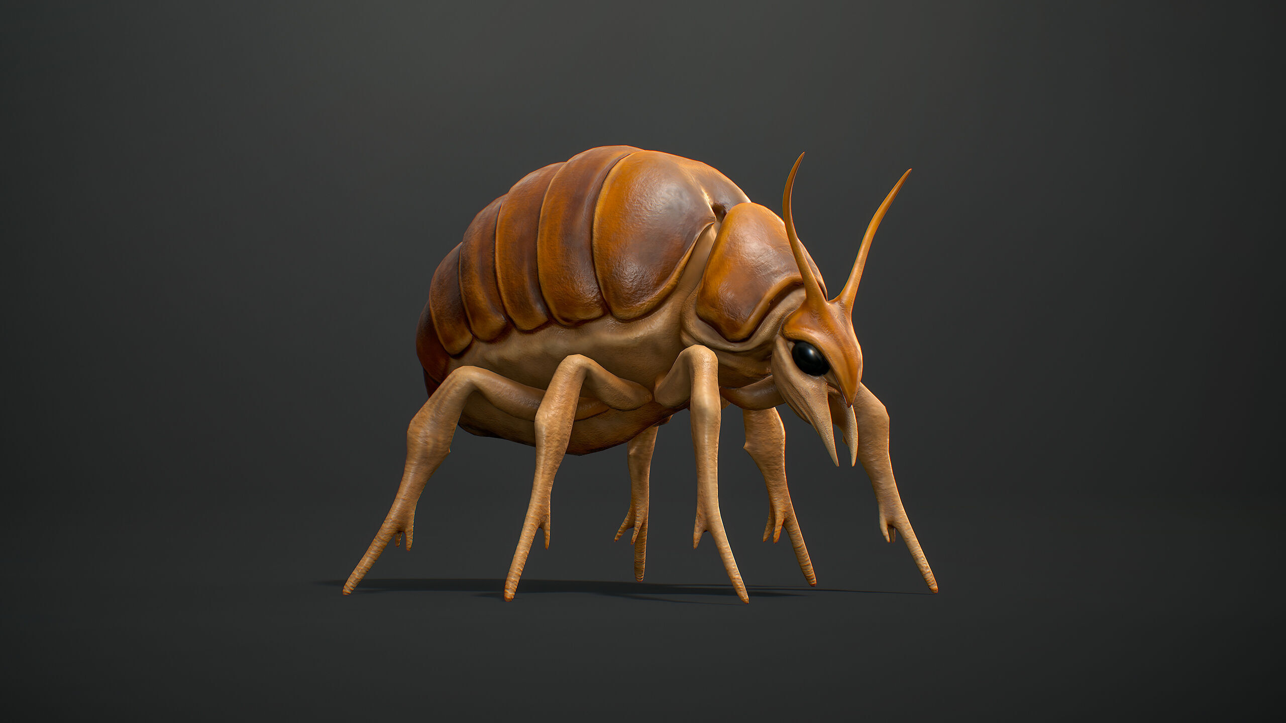 Beetles Fantasy1 Pack - Game Ready Low-poly 3D model_17