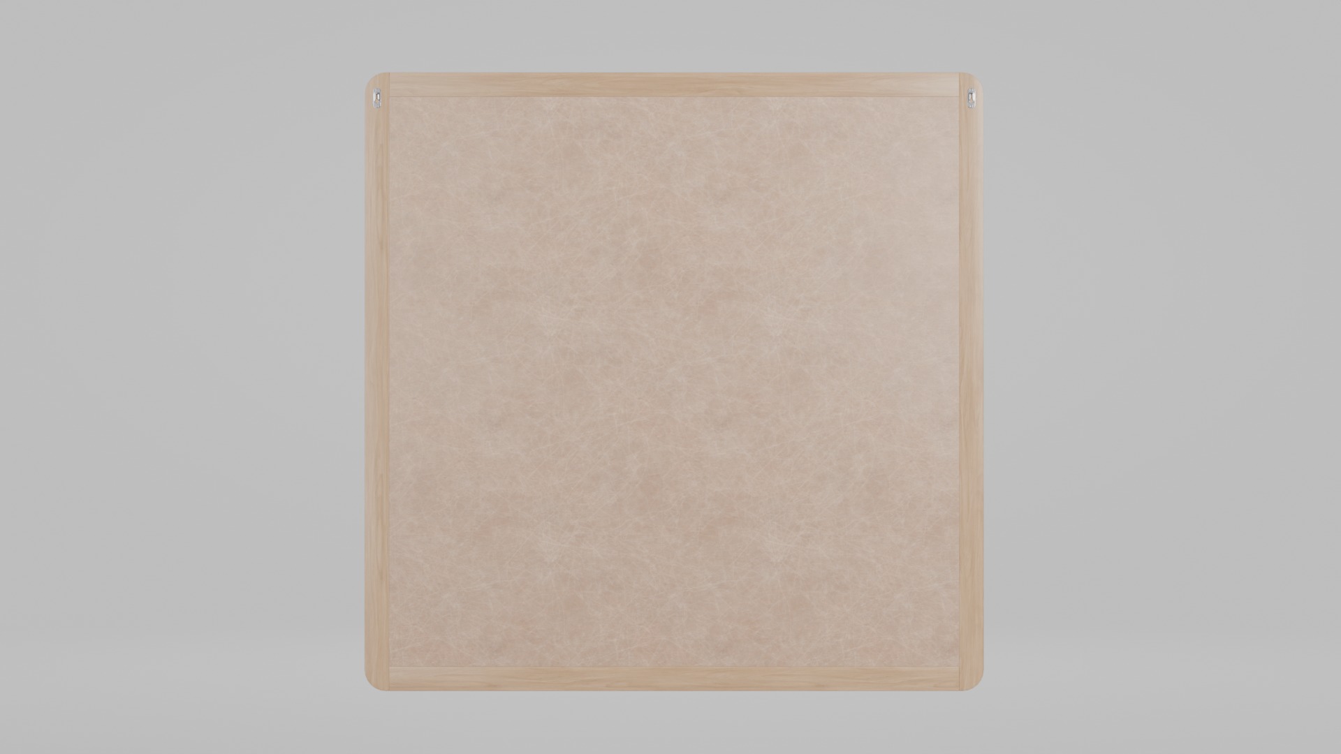 Wall-Mounted Blackboard - Round-Edge Style Set 3D Model Collection_13