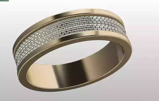  Line Ring 3D print model
