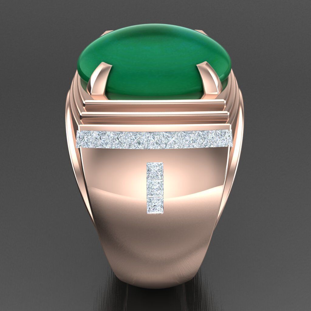 Man Ring New Design 3MR002 3D model_10