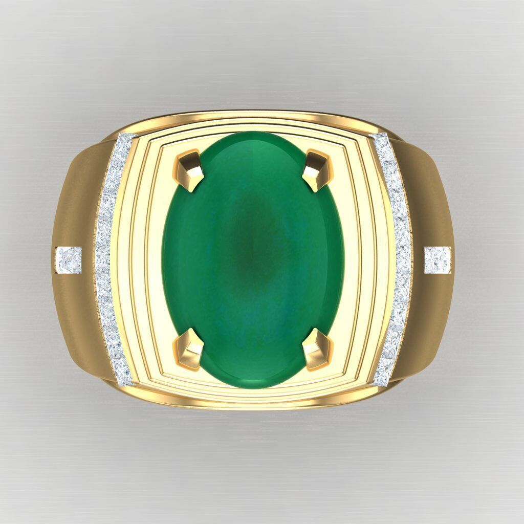 Man Ring New Design 3MR002 3D model_8