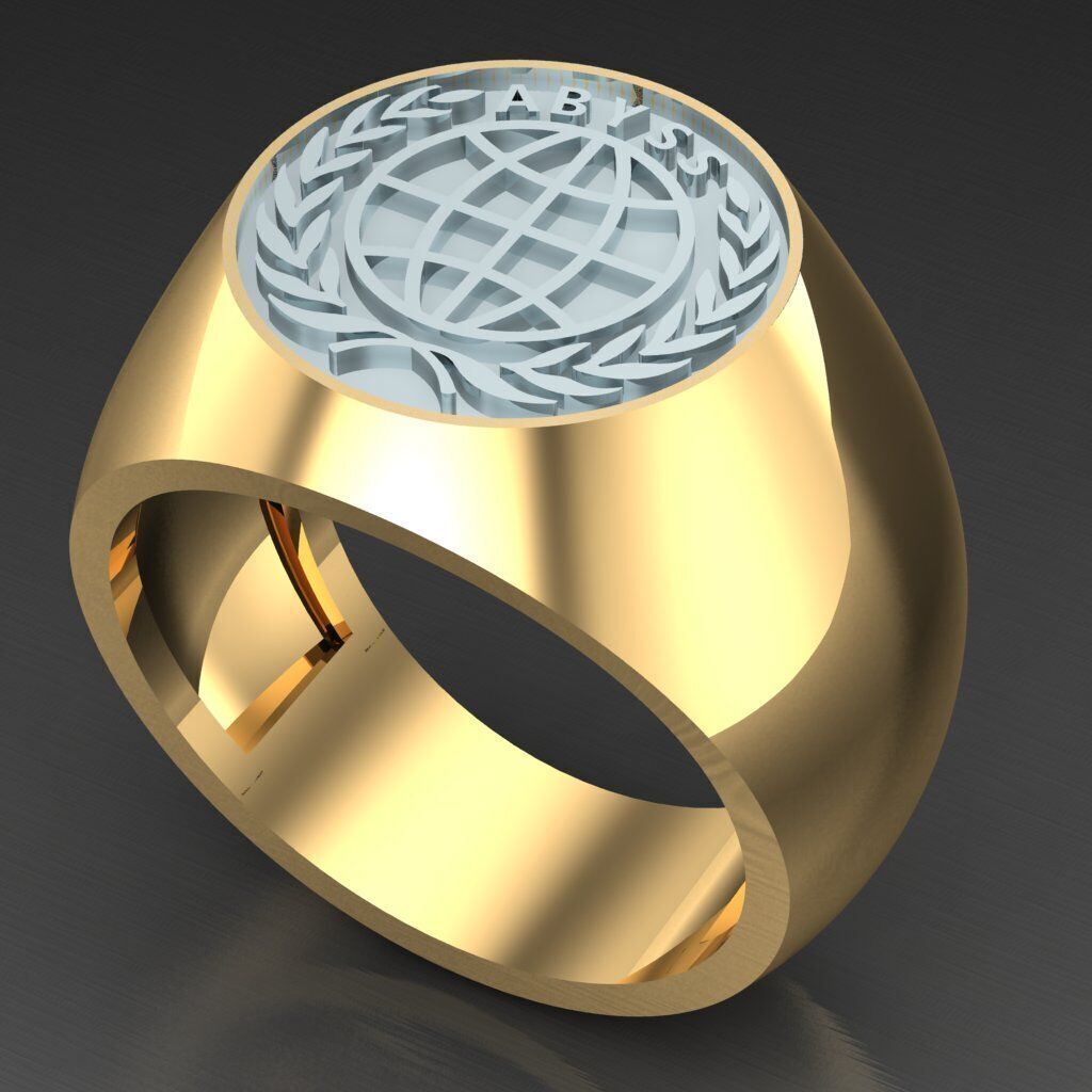 Man Ring New Design 3MR007 3D model_5