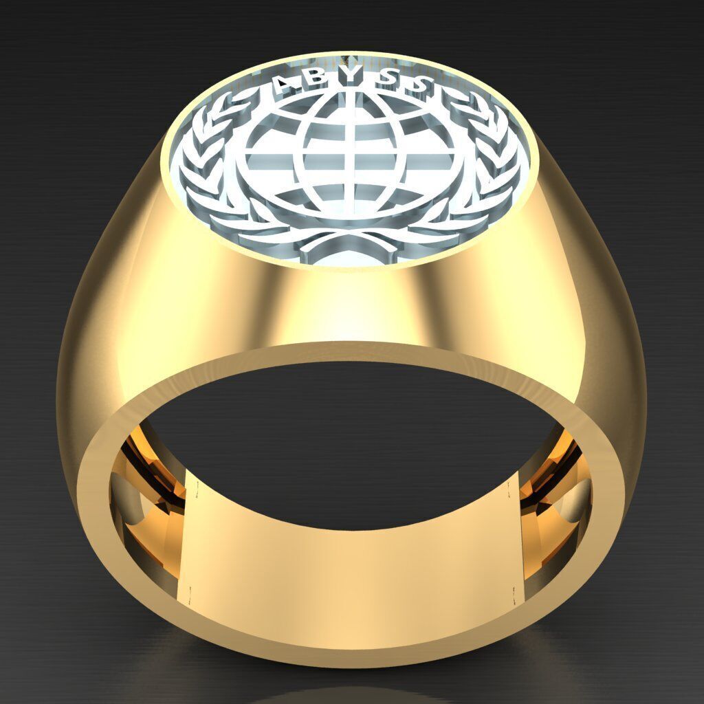 Man Ring New Design 3MR007 3D model_3