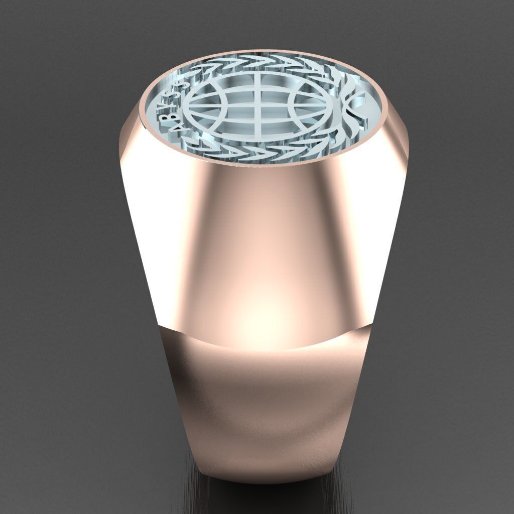 Man Ring New Design 3MR007 3D model_10
