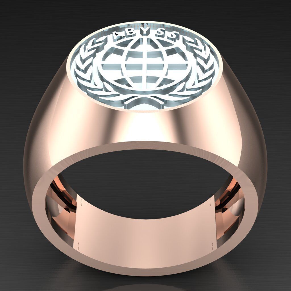 Man Ring New Design 3MR007 3D model_2