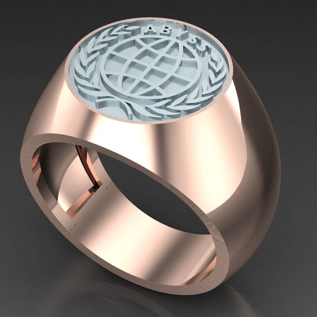 Man Ring New Design 3MR007 3D model_4