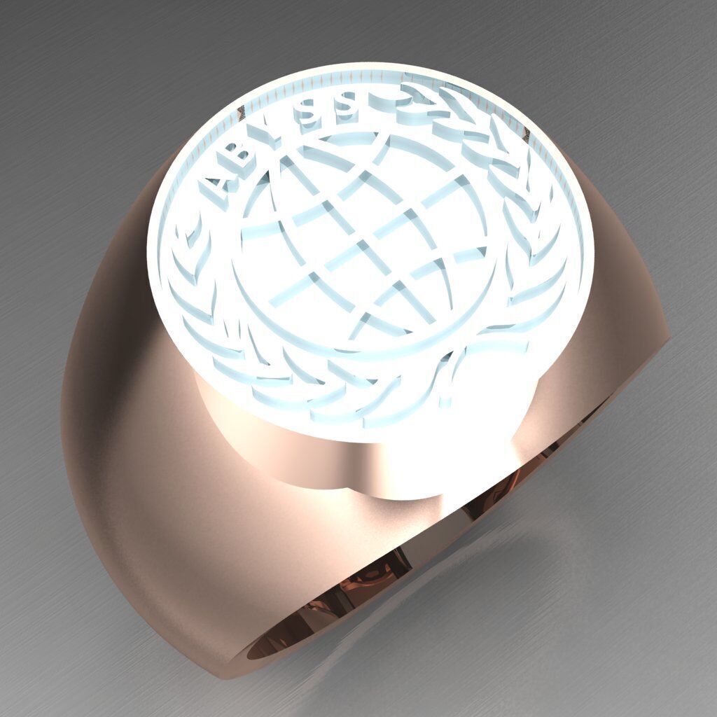 Man Ring New Design 3MR007 3D model_8