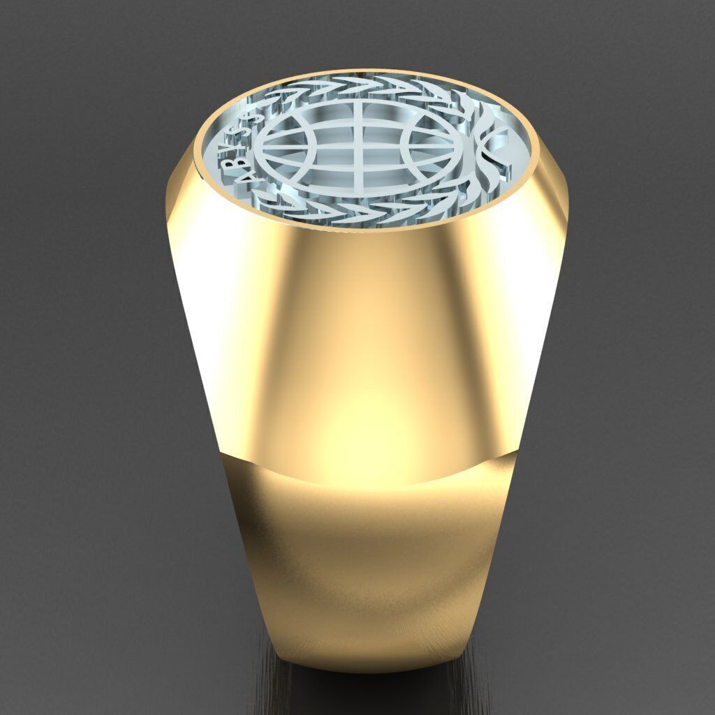 Man Ring New Design 3MR007 3D model_11