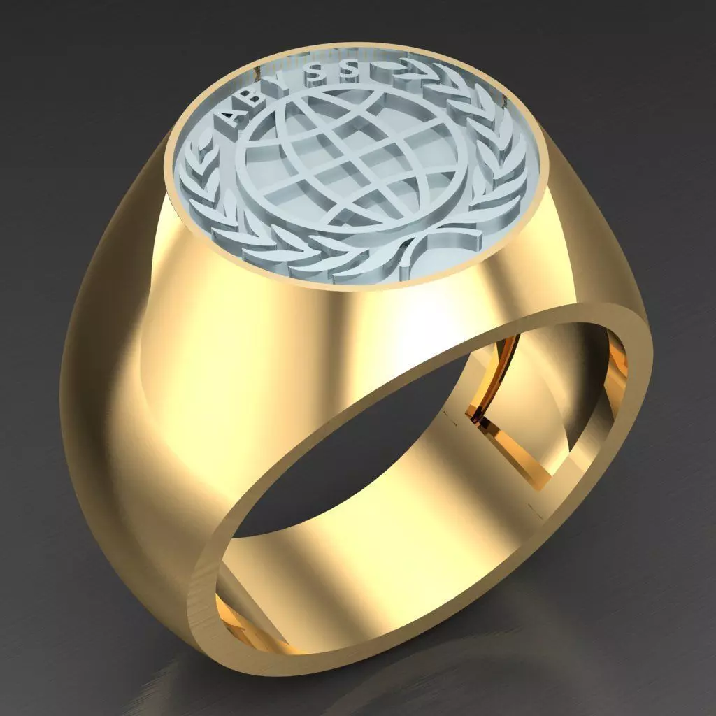 Man Ring New Design 3MR007 3D model_0