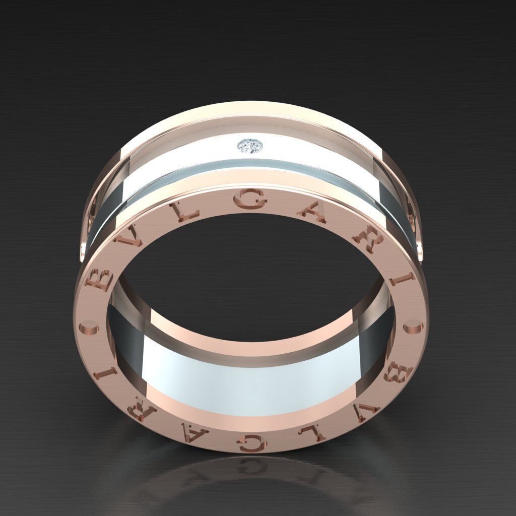 Man Ring New Design 3MR011 3D model_3