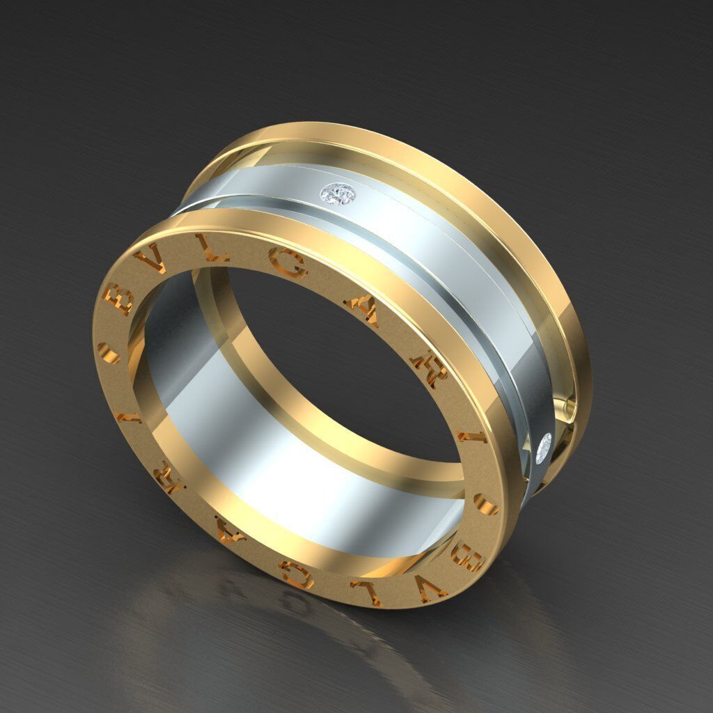 Man Ring New Design 3MR011 3D model_6