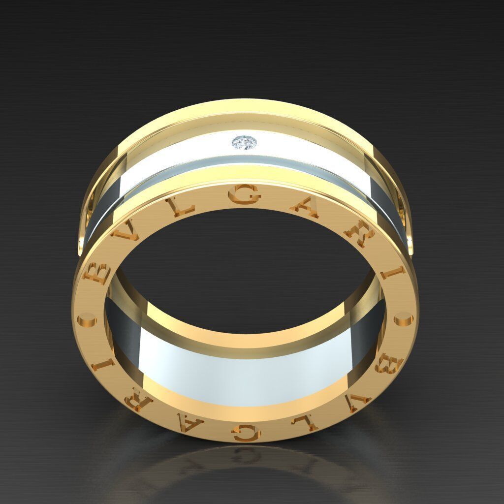 Man Ring New Design 3MR011 3D model_4