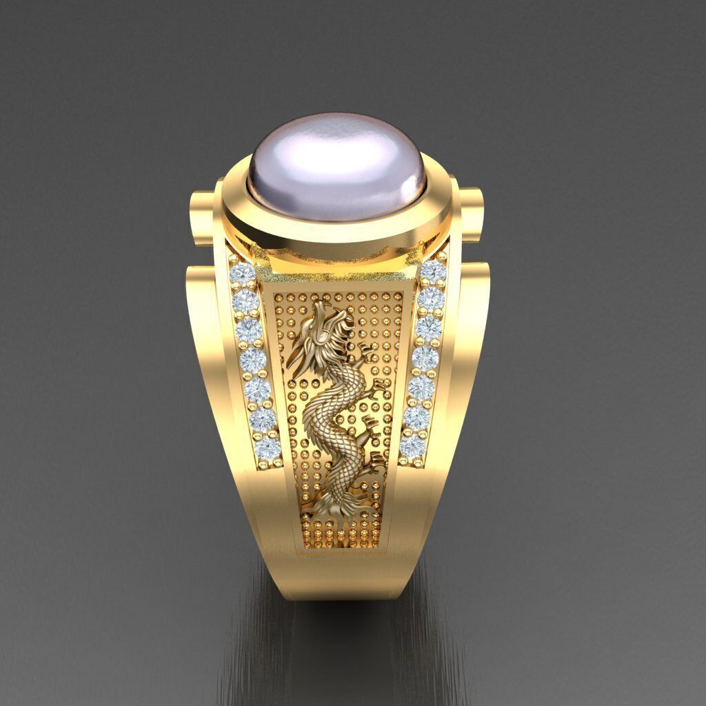 Man Ring New Design 3MR015 3D model_11