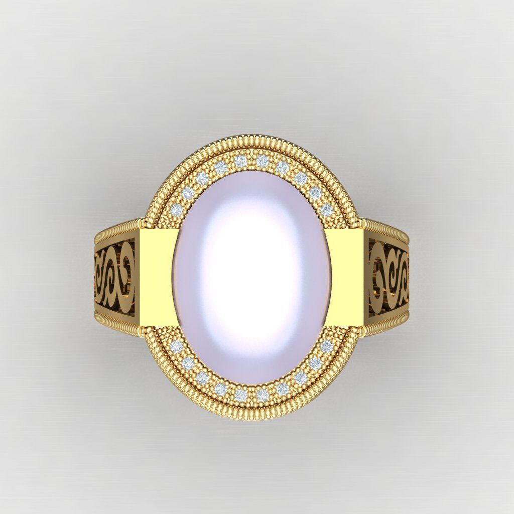 Man Ring New Design 3MR018 3D model_8