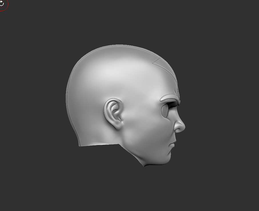 ONE12 Scale Head Aang Avatar 3D print model_1