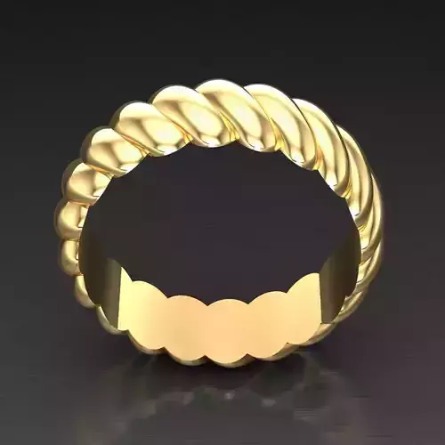 Top Diamond Men Ring STL 3DM 2MR097