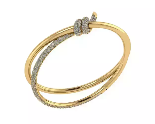 Diamond Bracelet 3D print model