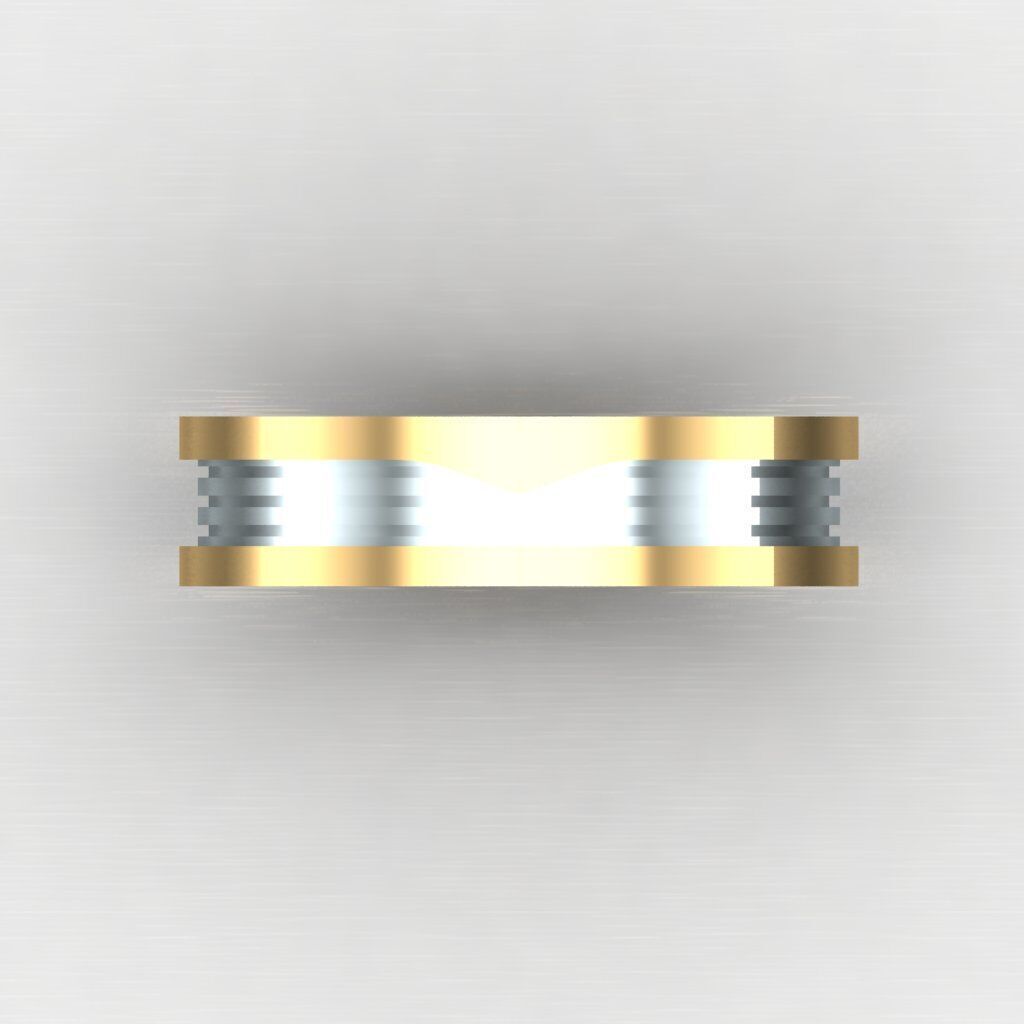 Top Diamond Men Ring STL 3DM 2MR087 3D print model_9