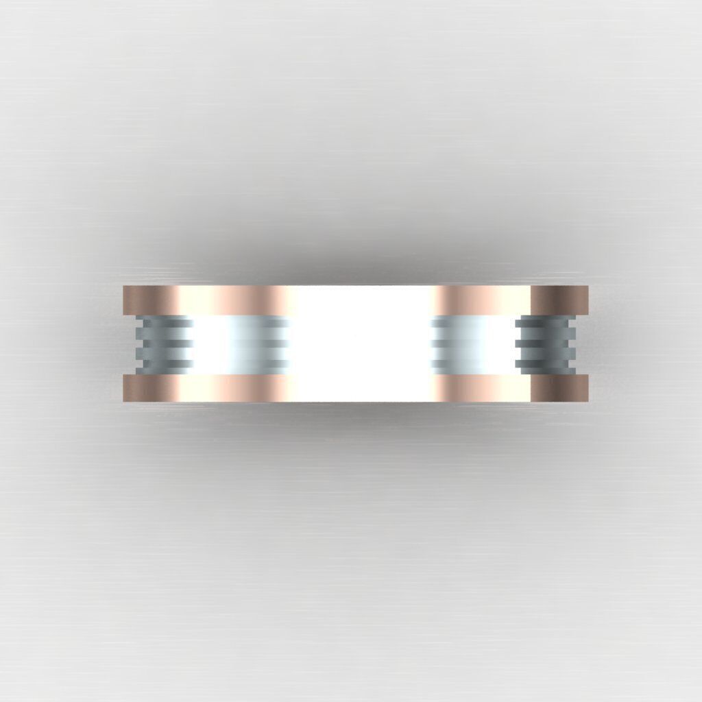 Top Diamond Men Ring STL 3DM 2MR087 3D print model_8