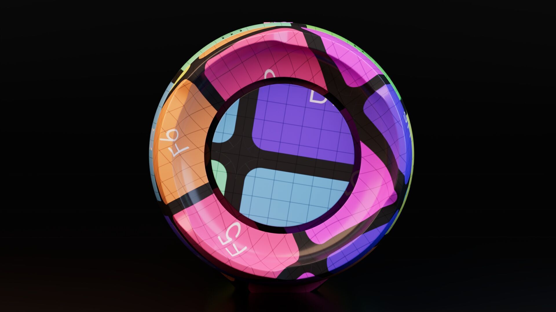 Bluetooth Speaker 3D model_12