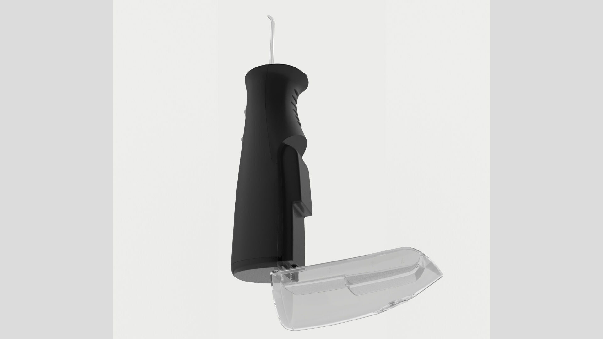 Modern Generic Water Flosser Oral Irrigator Low High Poly Low-poly 3D model_15