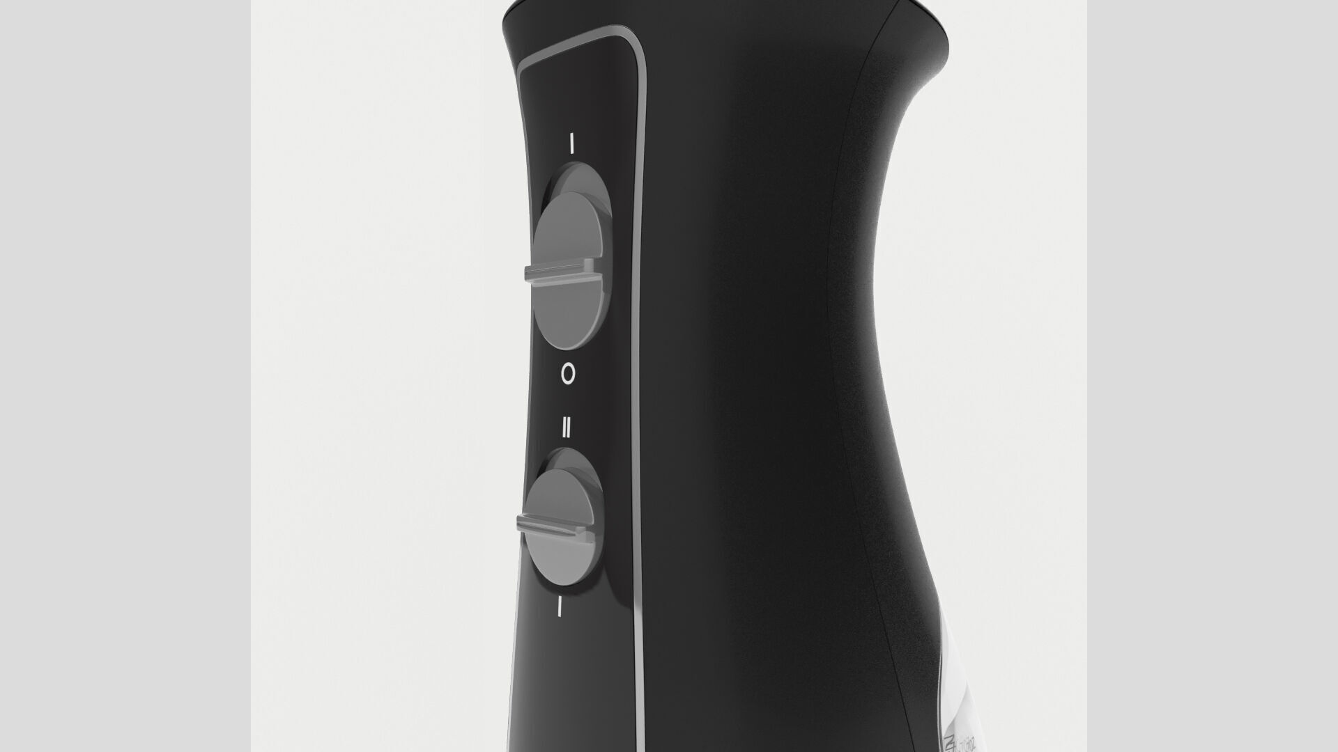 Modern Generic Water Flosser Oral Irrigator Low High Poly Low-poly 3D model_9