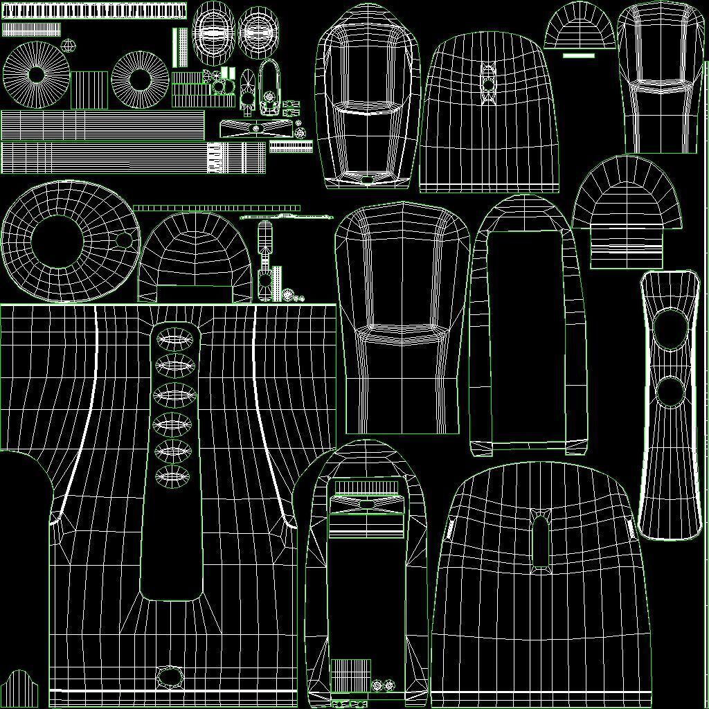 Modern Generic Water Flosser Oral Irrigator Low High Poly Low-poly 3D model_19