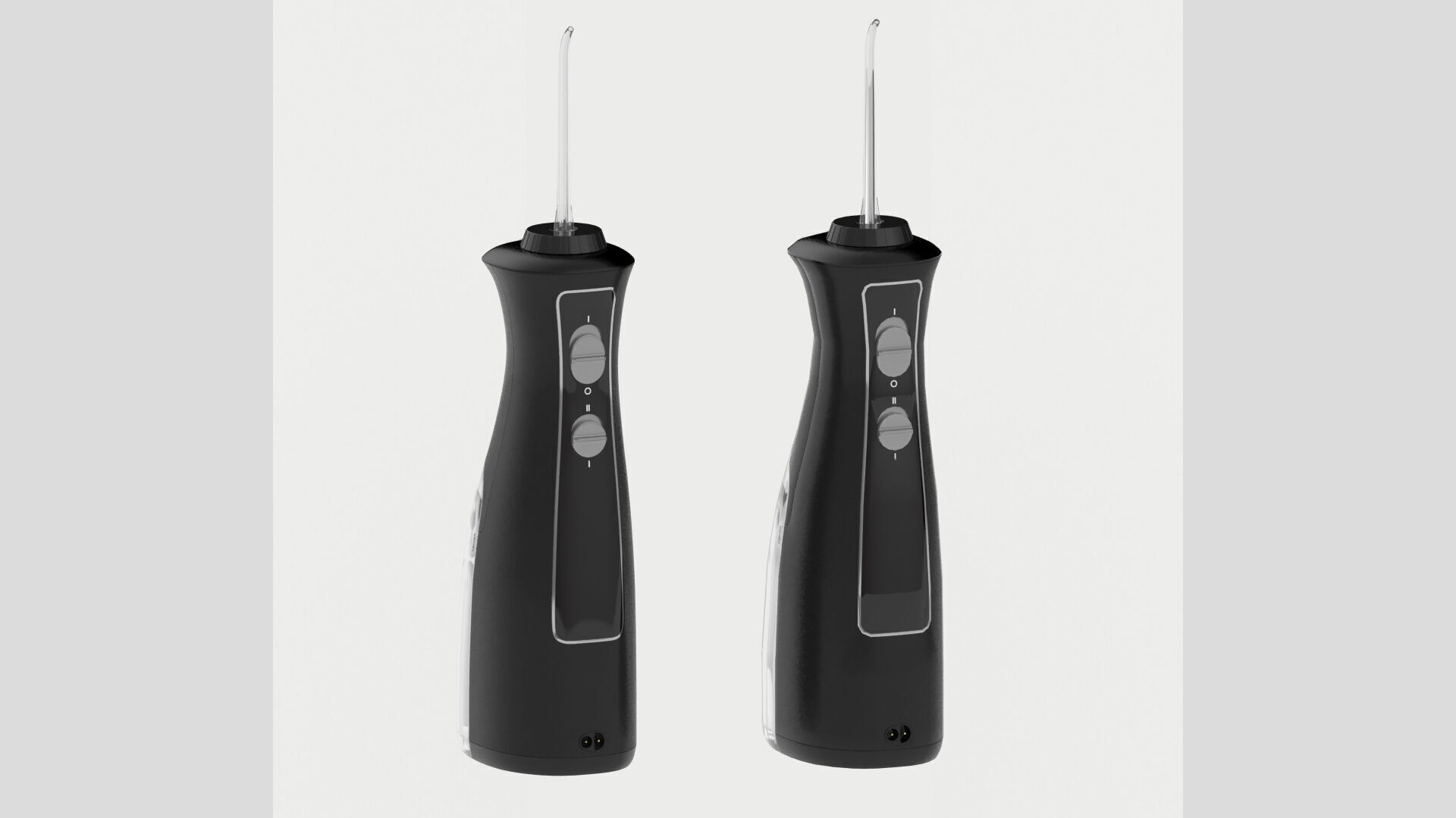 Modern Generic Water Flosser Oral Irrigator Low High Poly Low-poly 3D model_16