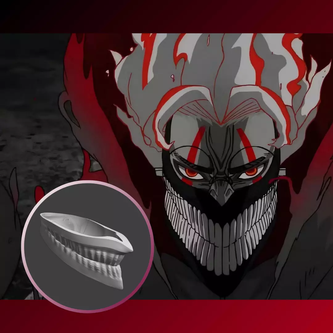 Okarun Mask from Dan Da Dan 3D print model