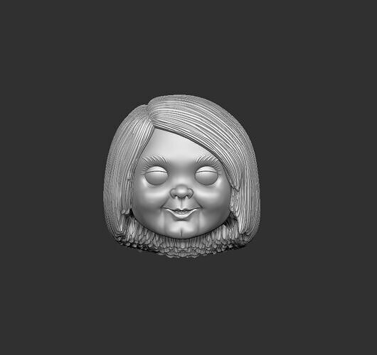 ONE12 Scale Head Chucky 3D print model