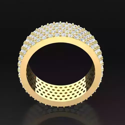 Top Diamond Men Ring STL 3DM 2MR077