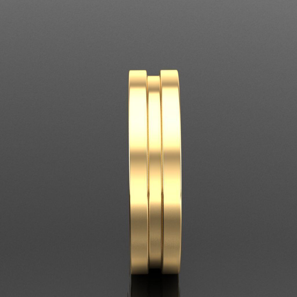 Top Diamond Men Ring STL 3DM 2MR073 3D print model_12