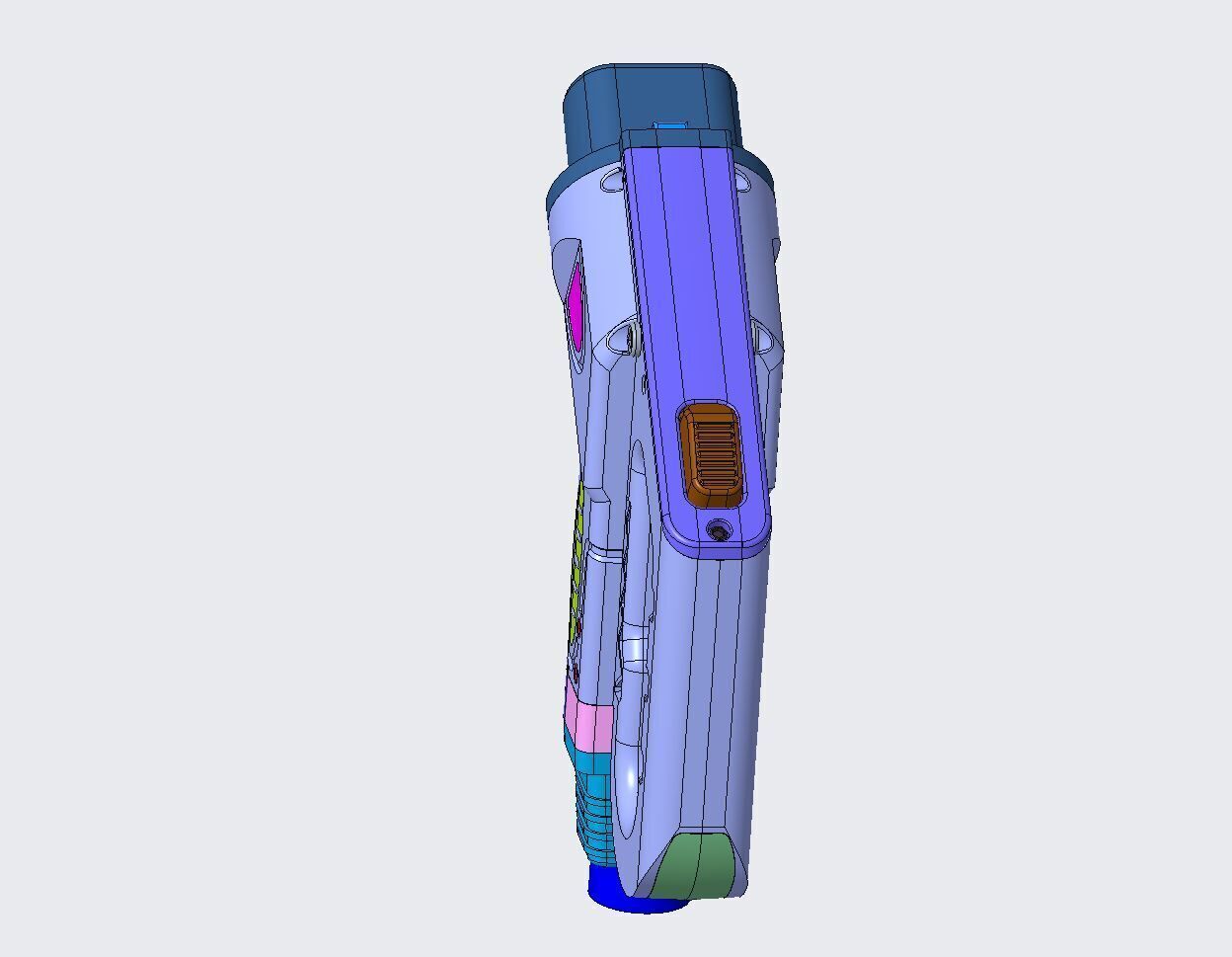 GB EV CHARGING PLUG 3D print model_3