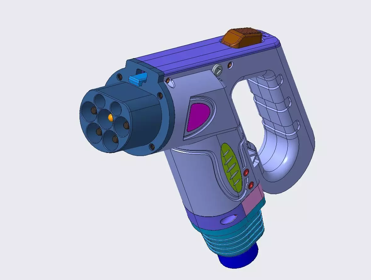 GB EV CHARGING PLUG 3D print model_0